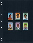  8 75 Scott Value - 2007 Anguilla Island Leaders Politics Cv Mnh Nh Umm