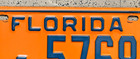 1964 Florida License Plate     Pinellas County     Original Vintage Antique Auto Tag