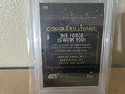 Hand Autographed Signed Star Wars Jabba The Hut David Barclay W coa   Graded