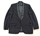After Six Vintage Men s Tuxedo Size 42r Black Pants Sz 38x30 Formal Wedding