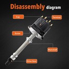 Ignition Distributor 1103952 Gm19 Gm04 1987-1997 5 0l 5 7l 7 4l Big Block Efi