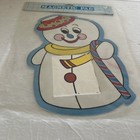 Vintage Christmas Snowman Magnetic Notepad Holder Target Stores