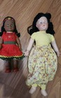 Vintage Doll Lot     1940s 50s Hard Plastic composition Girl Doll   1960s Hong   