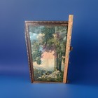 Maxfield Parrish Hilltop 22x 15     Original Antique Brilliant Color Nice Frame