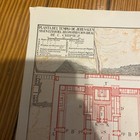 Map Of The Ancient Judean Temple Of Jerusalem In Spanish Circa 1940s