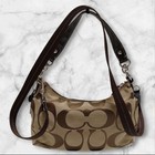 Excellent Condition Coach Signature 2way Shoulder Bag F19218 28a