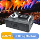 3000w Smoke Fog Led Rgb Dmx Vertical Spray Stage Light Fogger Effects Machine
