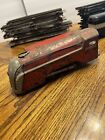 Vtg Antique 1930s Made In Usa Marx Mercury Red Train Set