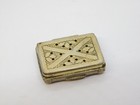 George Iii Sterling Silver Vinaigrette Damaged Antique 1792 Birmingham