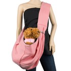 Small Mini Pet Cat Dog Carrier Crossbody Shoulder Bag Comfort Travel Sling Tote