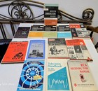 Lot Of 12 Vintage Radio Frequency Courses Magazines And Manuals  1944 And Up    