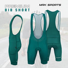 Mens Cycling Bib Shorts Gel Padded With Pockets Road Bike Mtb Bicycle Tights