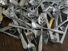 Mixed Lot Of Vintage Flatware Stainless Silverware 180 Pieces Spoons Forks   