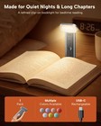 Book Reading Light Bed Led Night Clip On Dimmable Aluminum 3 Colors Black Usb