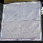 Nwt Eton Navy Red And White Pocket Square