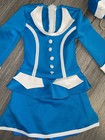 Weissman Flight Attendant Costume Dance Girls Size Sc 6 6x    fly Me To The Moon   