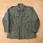 Vintage Wwii Us Army M-1943 M43 Military Field Jacket 40s Og-107 Large