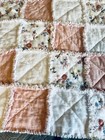 New  Crib  Baby  Toddler Size Handmade Rag Quilt  Animals Woods Flannel