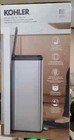 Kohler 13-gallon Stainless Steel Step Trash Can Stainless Steel Hands-free Pe   