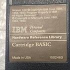 Ibm 1502460 Basic Cartridge For Pc Jr Vintage Computer  good Condition 