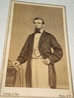 Rare Antique American Republican House Of Representatives Politician Cdv Photo