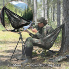 Outdoor Low Down Hunting Seat Portable Folding Tree Chair For Hunting Camping
