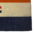 Vintage Wool South Africa Flag Cloth Yacht Parade Antique Historic Apartheid Old