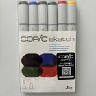 Copic Sketch Markers Set Of 6  Lot Of 7 Assorted Color Series New         