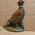 Vintage Enesco Cast Iron Pheasant Door Stop  9 5  Long   3 84 Lbs Original