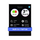 Equator 24 In Dishwasher Top Control 3 Rack 15 Place 3 4g Quiet 51 Db 110v Estar