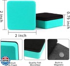 Rnkp 24 Pack Magnetic Whiteboard Dry Erase Erasers Chalkboard Cleansers For C