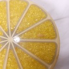 Vintage Lucite Lemon Slice Kitchen Trivet Yellow Fruit Kitschy Kitchen Decor