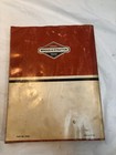 Vintage Briggs   Stratton Service And Repair Instructions Manual 270962 Engine
