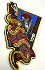 Usaf F-16 Block 70 -viper Intimidation- Special  Rare  High Quality Pvc Patch