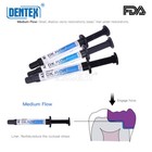 Dentex Dental Flowable Light Cure Composite Resin Medium Flow A1 a2 a3 Shade
