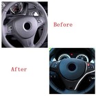 Lhd Carbon Fiber Car Steering Wheel Trim For - 3 Series E90 E92 E933182