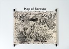 Map Of Barovia On Handmade Scroll - Curse Of Strahd  Dungeons   Dragons Map  Dnd