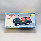 Mib Wwii Us Army Jeep Green Tin Friction Toy World War 2 Car Mf-722 China 
