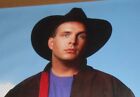 Garth Brooks Poster Ropin    The Wind Original 1991 Promo 38x19 