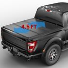 4 5ft 4 6ft Tri-fold Hard Tonneau Cover For 2022-2025 Ford Maverick Truck Bed