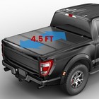 4 5ft 4 6ft Tri-fold Hard Tonneau Cover For 2022-2026 Ford Maverick Truck Bed