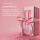 Lip Butter Balm Sweet Pink Duo - Conditioning Tinted Lip Balm   Overnight Mask F
