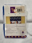 Vtg Disney Winnie Pooh Tailored Valance Nursery Friendship Blue Clouds 80x14 Nos