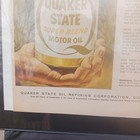 Quaker State Advertising In Frame