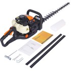 26cc 2-cycle Gas Powered Hedge Trimmer Double Sided Blade 24  Recoil Gasoline 