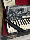 Genuine Serenelli Accordion Boxed - 20th Century  Ivorine Keys  Leather Strap Et