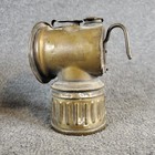 Vintage Justrite Carbide Miners Lamp  Antique Coal Miner Last Pat  Nov 23 1915