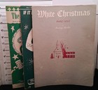 Vintage 1940s Christmas Sheet Music Lot  make Offer