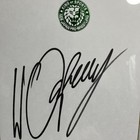Will Osprey Player Won The   Before His Last Match Forjapan Pro Wrestling  Autog