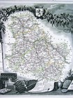 1852 Levasseur Antique Map   L yonne Yonne - Auxerre Avallon Sens Vezelay France
